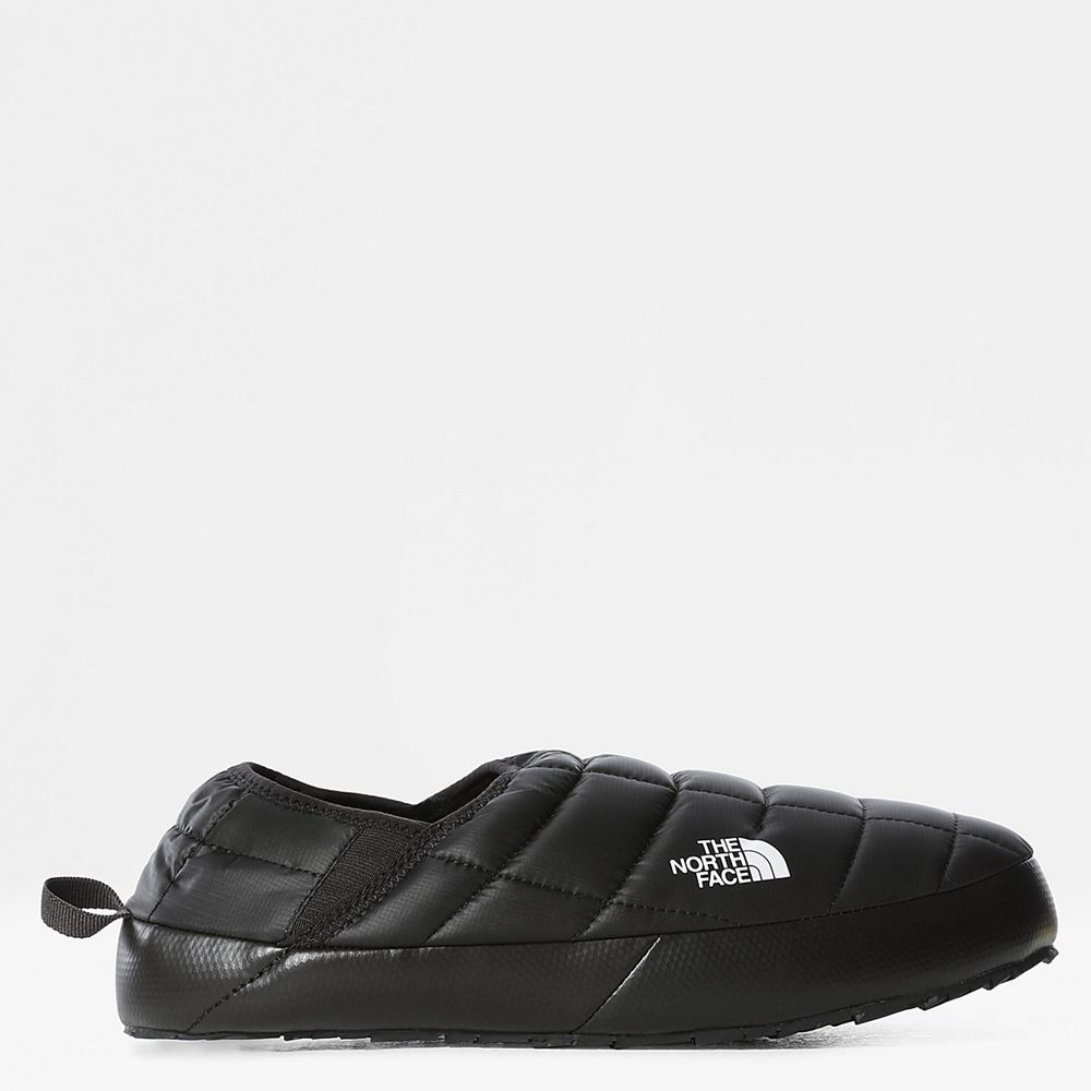 The North Face Mules Mens Australia - The North Face Thermoball™ V Traction Black / White (KFA-87506